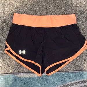 Under armour running shorts